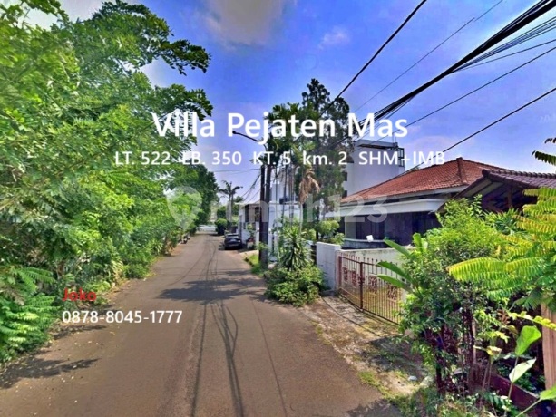 Rumah Lama di Komplek Villa Pejaten Mas, Pejaten Barat, Pasar MInggu