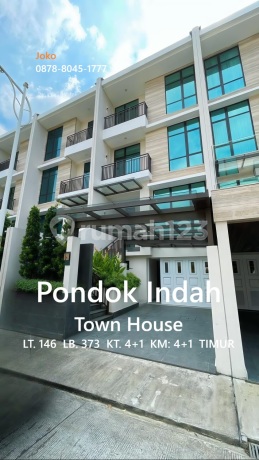Rumah Baru 4 LT di Town House Pondok Indah, Jakarta Selatan Rumah Baru 4 LT di Town House Pondok Indah, Jakarta Selatan