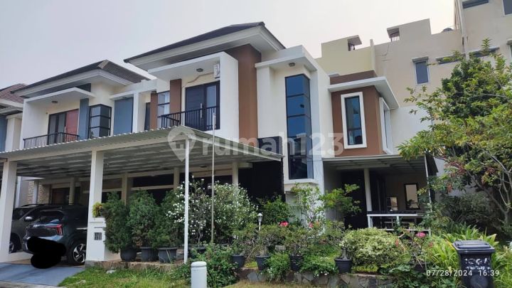 Rumah Hook Furnished 2 Lantai Murah Asera Harapan Indah Bekasi
