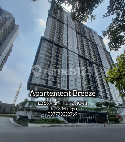 Apartemen Breeze Bintaro Plaza Lt 16 Jual Cepat