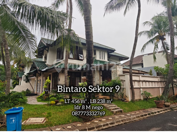 Rumah Dengan Kolam Renang Di Graha Taman Sektor 9 Bintaro 