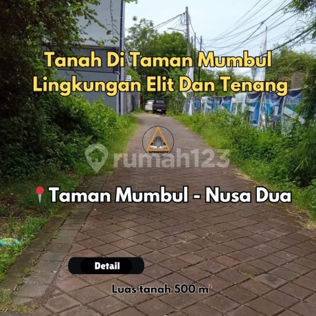 Tanah di Taman Mumbul Lingkungan Elit Dan Tenang