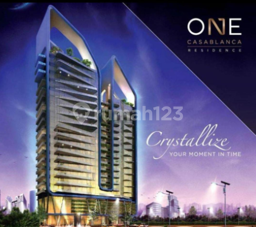 Dijual Apartemen One Casablanca Investasi Mewah di Lokasi Premium Jakarta Selatan