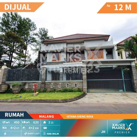 Rumah Mewah di Istana Dieng Raya Malang View Menajubkan