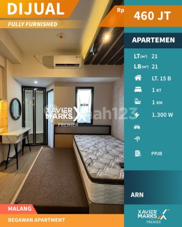 Harga Miring Apartemen Full Furnished di Begawan Tlogomas Kota Malang Harga Miring Apartemen Full Furnished di Begawan Tlogomas Kota Malang