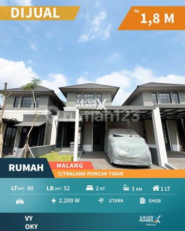 Super Murah Rumah Baru Ready di Citraland Puncak Tidar Malang Super Murah Rumah Baru Ready di Citraland Puncak Tidar Malang