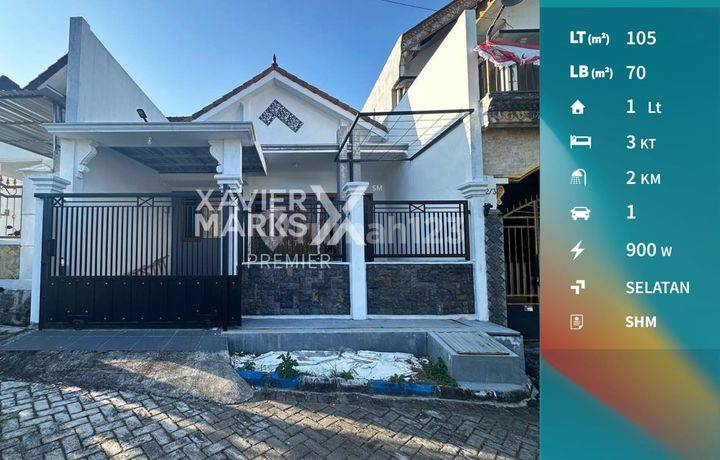Rumah Terawat Siap Huni di Graha Dewata JoyoAgung Malang