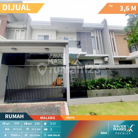 Butuh Cepat Laku Rumah Bagus Premium Nieuw Indie di Araya Malang