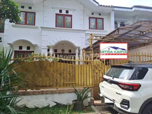 rumah merah cantik di taman pulo indah, cakung