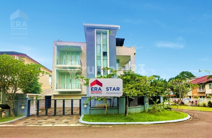 Rumah Mewah Minimalis Hook 3 Lantai Diskon40% di Imperial Golf Estate Sentul City