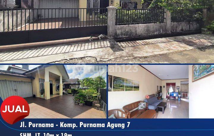 Rumah dijual cepat - di Jl. Purnama Komp. Purnama Agung 7