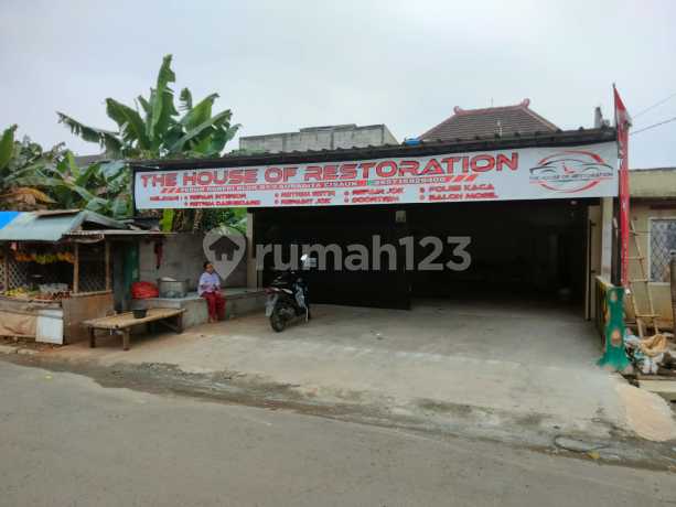 Kios Jalan Utama Jalur Suradita Dekat Citra Garden Serpong