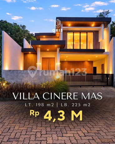 Dijual Rumah Villa Cinere Bangunan Baru Siap Huni Dlama Komplek