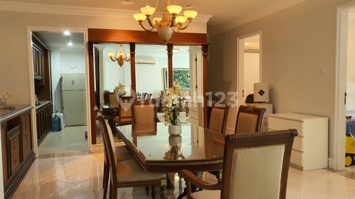 Apartemen Grand Itc Permata Hijau Siap Huni 3br Furnish Jaksel