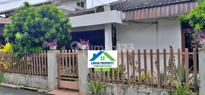 Rumah Siap Huni 4 Kamar Tidur di Kompl. Koperasi Bintara Jaya