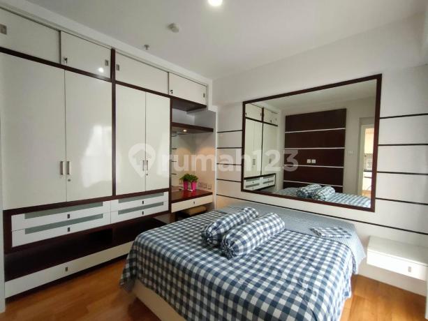 Disewakan Furnished Bagus Siap Huni Apartemen Royal Mediterania di Tanjung Duren Jakarta Barat Connecting Mall Central Park