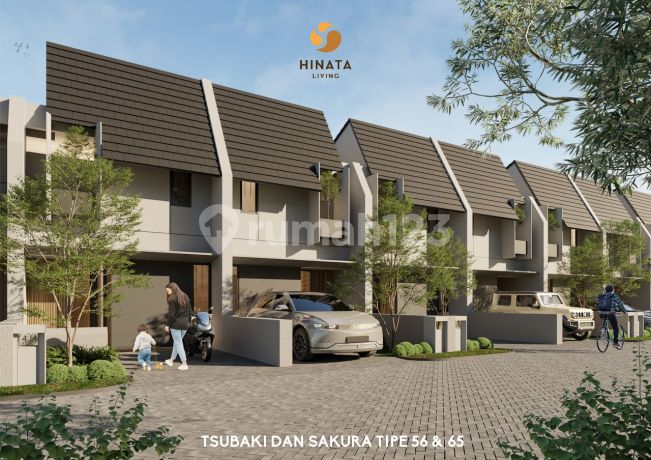 Rumah 2 Lantai di Hinata Living Bandung, Taman Rahayu