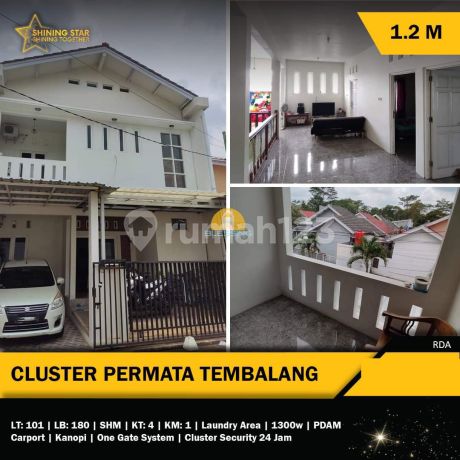 Two-story cluster house in Permata Tembalang Housing Estate, Semarang Two-story cluster house in Permata Tembalang Housing Estate, Semarang