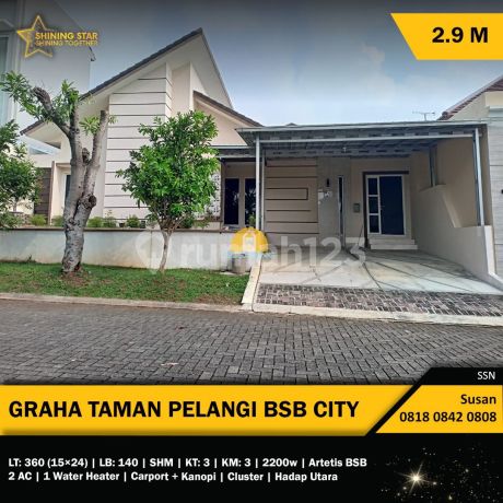 Rumah Cluster Siap Huni di Graha Taman Pelangi Bsb City, Semarang