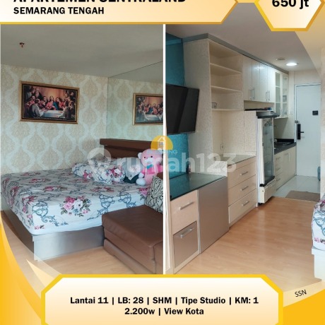 Apartemen Bagus Siap Pakai di Sentraland Semarang Tengah
