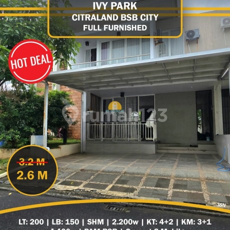 Rumah Bagus Siap Huni di Ivy Park Citraland Bsb City