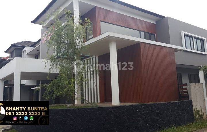 Rumah 2 Lantai Hook Siap Huni di Graha Taman Bintaro RT-15879