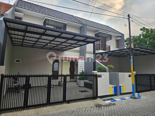 ‼️New Gress, 2 Unit‼️  Rumah Minimalis Dekat Masjid Al-Akbar, Tran Icon & Cito Mall Lokasi Perum. Wisma Bungurasih - Waru Sidoarjo 