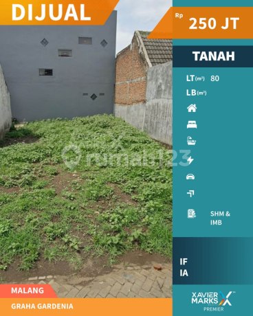 Dijual Tanah Siap Bangun di Graha Gardenia Pakis Malang Dijual Tanah Siap Bangun di Graha Gardenia Pakis Malang