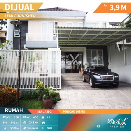 Dijual Rumah Puncak Dieng SEMI FURNISHED Malang Dekat Kampus Dijual Rumah Puncak Dieng SEMI FURNISHED Malang Dekat Kampus