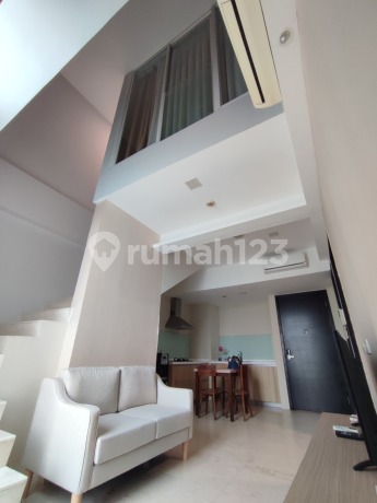 Jual Rugi !! Harus Segera Terjual !! Apartemen Di Jakarta Barat Tipe Loft Cantik Rapi Siap Huni