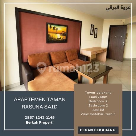 Dijual Murah Apartemen Taman Rasuna 2Br Good Furnish
