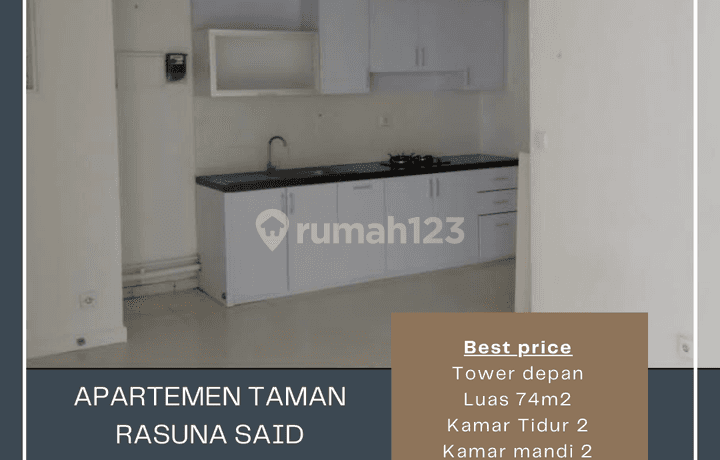 Dijual Murah Apartemen Taman Rasuna Said 2br Tower Depan View.epiwalk
