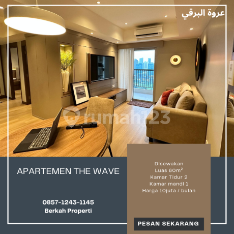 Disewakan Apartemen The Wave 2br Good Furnish View Pool