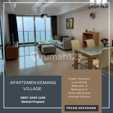 Disewakan Apartemen Kemang Village 2Br Good Furnish