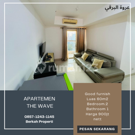 Jual Cepat Apartemen The Wave 2br View Pool
