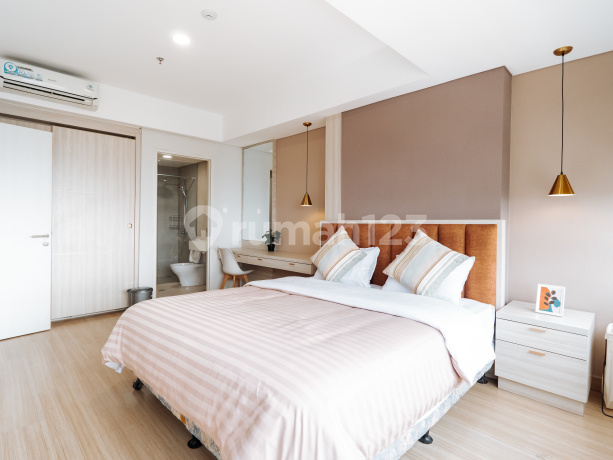 Sewa Apartment Skandinavia Full Furnished 2Br Lux 90M2 Siap Huni di Tangerang