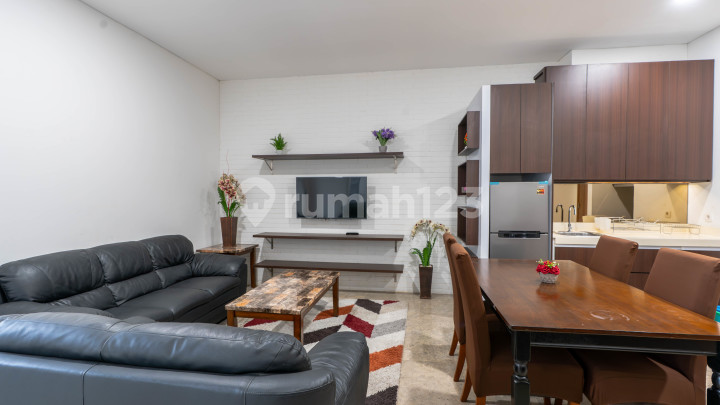 Disewakan Apartment Skandinavia 3 BR Full Furnished Akses Langsung Fasilitas