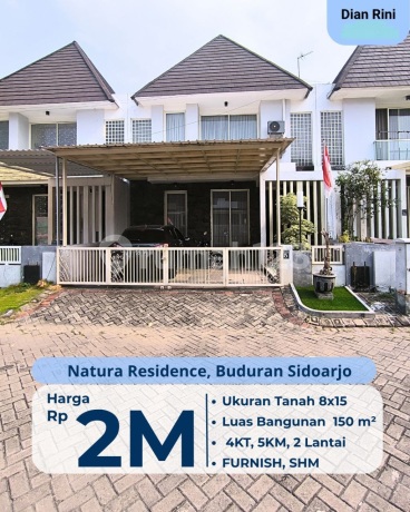 Rumah di Perum Natura Residence Sidoarjo Siap Huni Bagus Terawat Rumah di Perum Natura Residence Sidoarjo Siap Huni Bagus Terawat