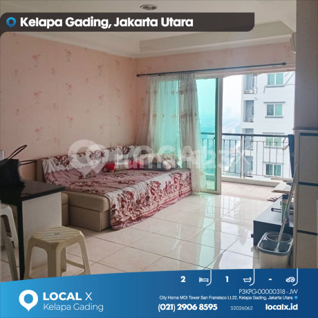 Apartemen City Home Moi Tower San Fransisco Lt.22, Kelapa Gading, Jakarta Utara Apartemen City Home Moi Tower San Fransisco Lt.22, Kelapa Gading, Jakarta Utara