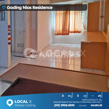 Apartemen Gading Nias Residence Tower Alamanda Lt.2 Kelapa Gading, Jakarta Utara Apartemen Gading Nias Residence Tower Alamanda Lt.2 Kelapa Gading, Jakarta Utara