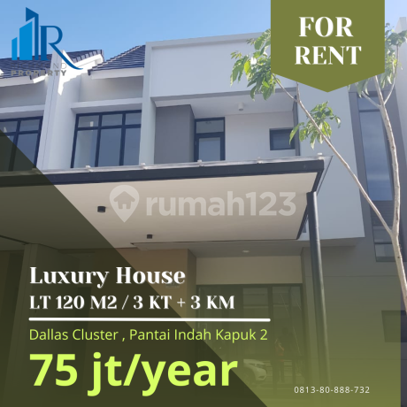 Jual Rumah 2 Lantai SHM 3 BR di Pik 2 Cluster Dallas Super Murah!! Jual Rumah 2 Lantai SHM 3 BR di Pik 2 Cluster Dallas Super Murah!!