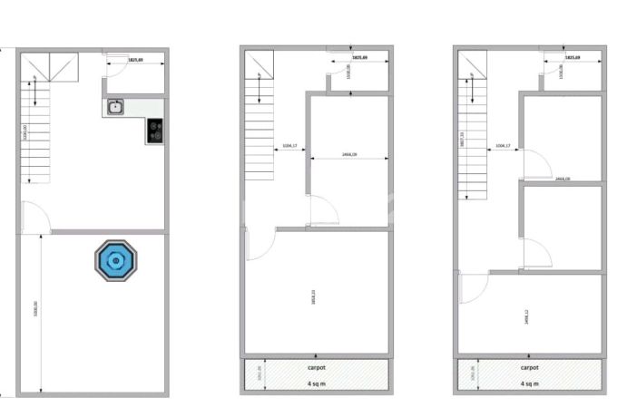 *dijual Rumah Baru Indent 3 Lantai Ukuran 4,75x11 Di Tanjung Duren, Jakarta Barat..*(kode Rmrg 2824)