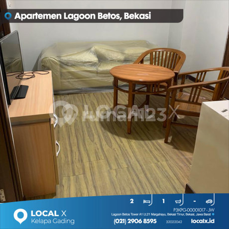 Apartemen Lagoon Betos Tower A1 Lt.21 Margahayu, Bekasi Timur, Bekasi, Jawa Barat