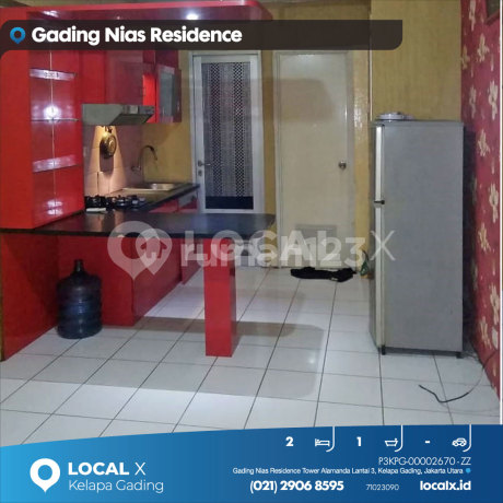 Apartemen Gading Nias Residence Tower Alamanda Lantai 3, Kelapa Gading, Jakarta Utara