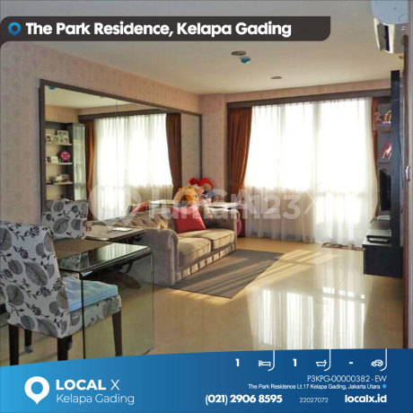 Apartemen The Park Residence Lt.17 Kelapa Gading, Jakarta Utara