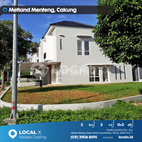 Metland Menteng Cluster Victoria Ujung Menteng House, Cakung, East Jakarta