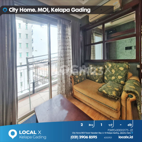 Apartemen City Home Moi Tower Hawaiian Bay Lt.18 Kelapa Gading, Jakarta Utara