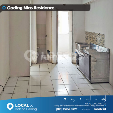 Apartemen Gading Nias Residence Tower Alamanda Lt.22 Kelapa Gading, Jakarta Utara
