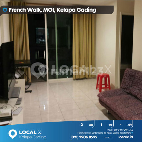 Apartemen French Walk Moi Tower Lyon Garden Lantai 30, Kelapa Gading, Jakarta Utara Apartemen French Walk Moi Tower Lyon Garden Lantai 30, Kelapa Gading, Jakarta Utara