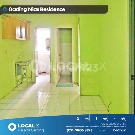Apartemen Gading Nias Residence Tower Alamanda Lt.2 Kelapa Gading, Jakarta Utara